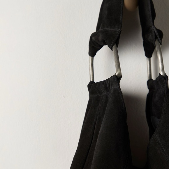 Free People Bobbi Suede Slouchy Tote Bag❤️ NWOT - Picture 9 of 11